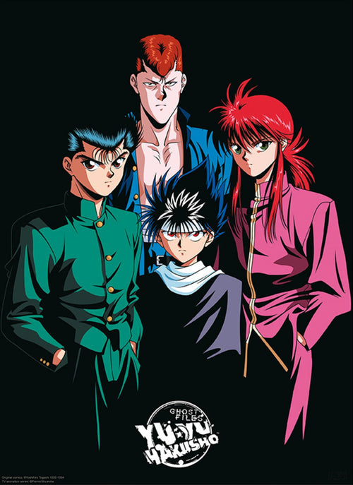 Gbeye GBYDCO088 Yu Yu Hakusho Group Shot Poster 38x52cm | Yourdecoration.com