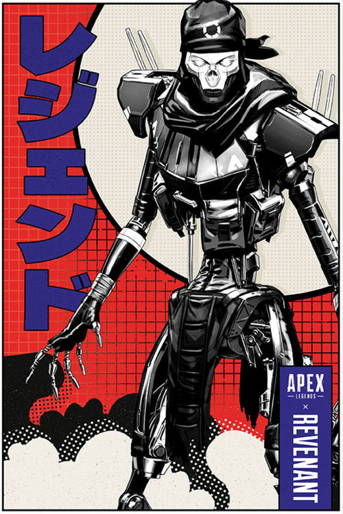 Gbeye Gbydco108 Apex Legends Revenant Manga Poster 61x91 5cm | Yourdecoration.com