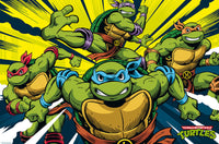 Gbeye GBYDCO115 Tmnt Turtles In Action Poster 61x 91-5cm | Yourdecoration.com