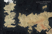 Gbeye GBYDCO140 Game Of Thrones Westeros Map Poster 91-5x61cm | Yourdecoration.com