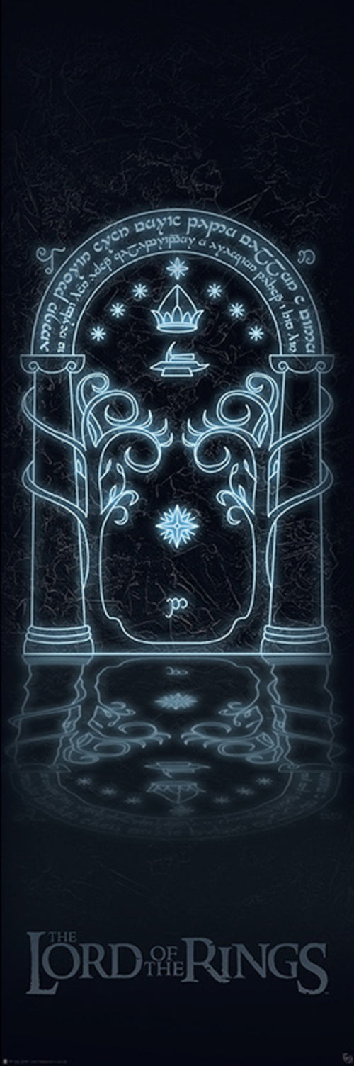 Gbeye GBYDCO161 Lord Of The Rings Doors Of Durin Poster 53x158cm | Yourdecoration.com