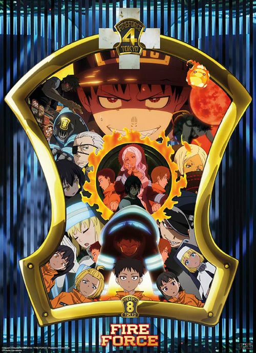Gbeye GBYDCO163 Fire Force Special Fire Forces Poster 38x52cm | Yourdecoration.com