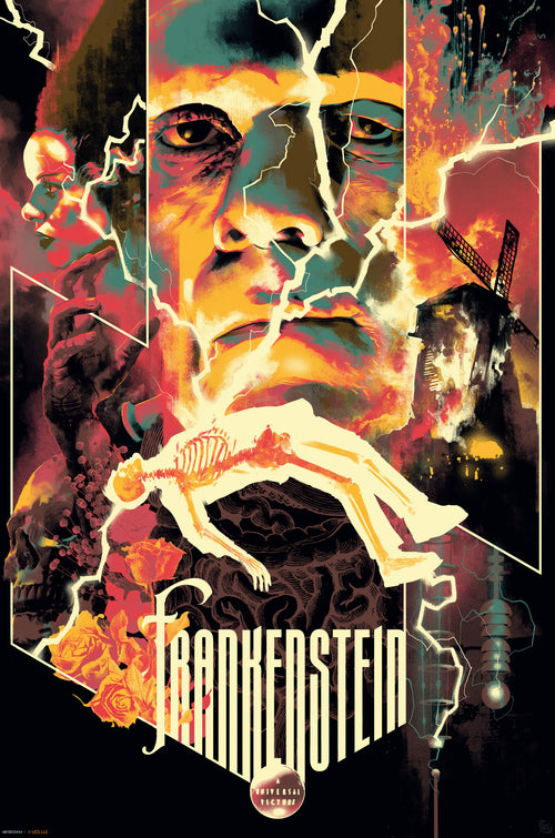 gbeye gbydco192 universal monsters frankenstein poster 61x91 5cm | Yourdecoration.com