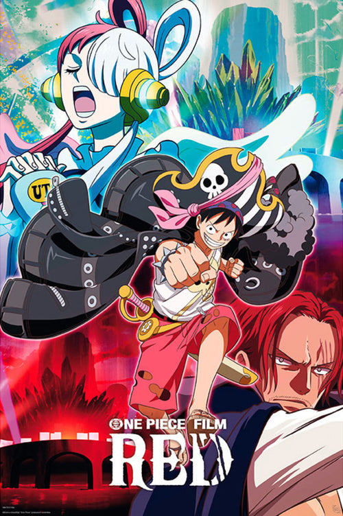 Gbeye GBYDCO194 One Piece Red Movie Poster Poster 61x 91-5cm | Yourdecoration.com