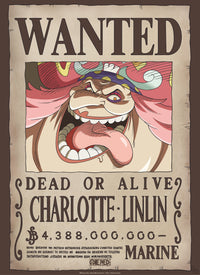 Gbeye Gbydco264 One Piece Wanted Big Mom Poster 38x52cm | Yourdecoration.com