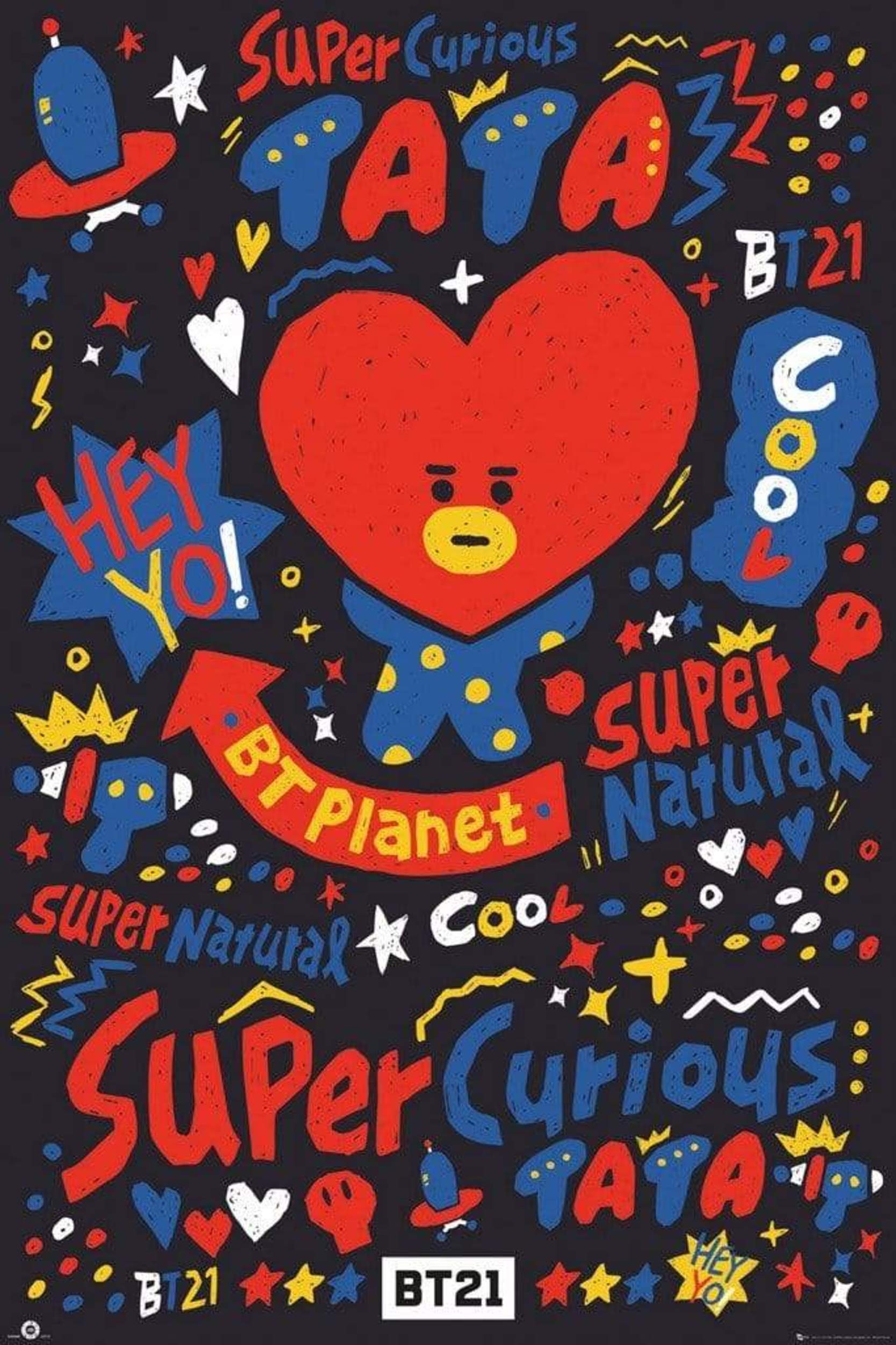 GBeye BT21 Tata Poster 61x91,5cm | Yourdecoration.com
