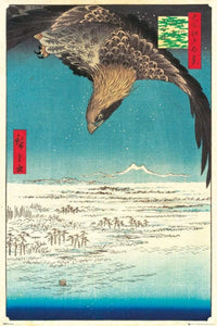 GBeye Hiroshige Jumantsubo Plain at Fukagawa Poster 61x91,5cm | Yourdecoration.com