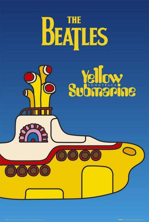 GBeye The Beatles Yellow Submarine Cover Poster 61x91,5cm | Yourdecoration.com