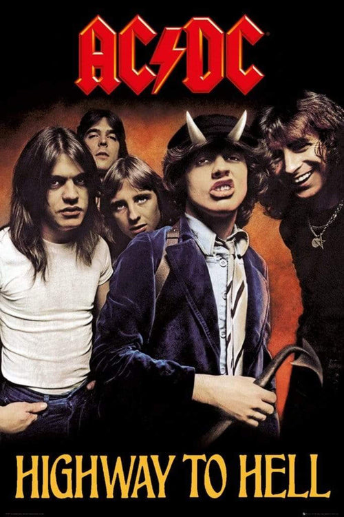 GBeye AC DC Highway to Hell Poster 61x91,5cm | Yourdecoration.com