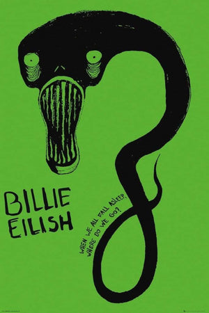 GBeye Billie Eilish Ghoul Poster 61x91,5cm | Yourdecoration.com