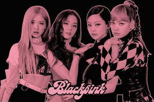 GBeye Black Pink Group Pink Poster 61x91,5cm | Yourdecoration.com