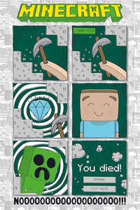 GBeye Minecraft One Last Diamond Poster 61x91,5cm | Yourdecoration.com