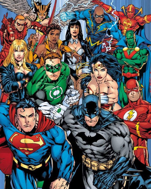 GBeye DC Comics Justice League Collage Poster 40x50cm | Yourdecoration.com