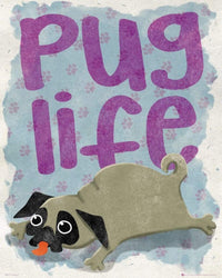 GBeye Pug Life Poster 40x50cm | Yourdecoration.com