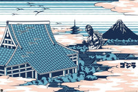 GBeye Godzilla rooftop Poster 91.5x61cm | Yourdecoration.com