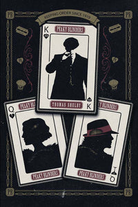 GBeye Peaky Blinders Cards Poster 61x91,5cm | Yourdecoration.com