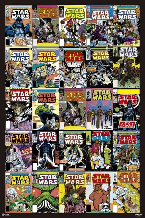 Grupo Erik GPE4772 Star Wars Classic Cover Comic Poster 61X91,5cm | Yourdecoration.com