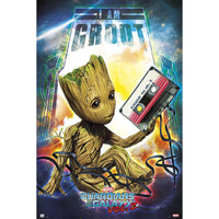 Grupo Erik GPE5150 Marvel Guardians Of The Galaxy Vol 2 Groot Poster 61X91,5cm | Yourdecoration.com
