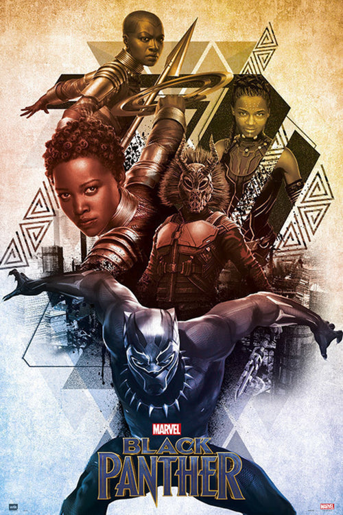 Grupo Erik GPE5190 Marvel Black Panther Poster 61X91,5cm | Yourdecoration.com