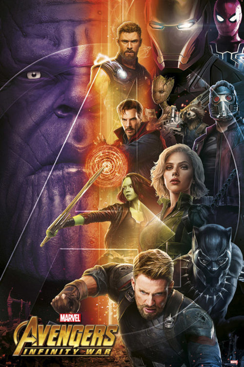Grupo Erik GPE5242 Avengers Infinity War 1 Poster 61X91,5cm | Yourdecoration.com