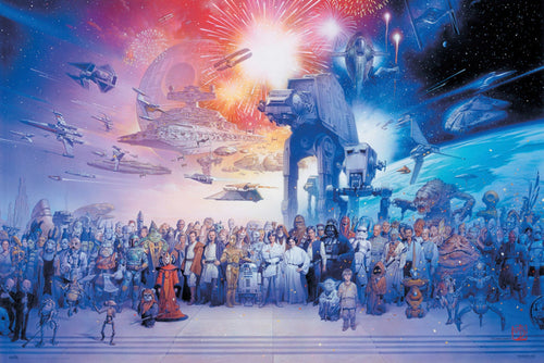 Grupo Erik GPE5351 Star Wars Legacy Characters Poster 91,5X61cm | Yourdecoration.com