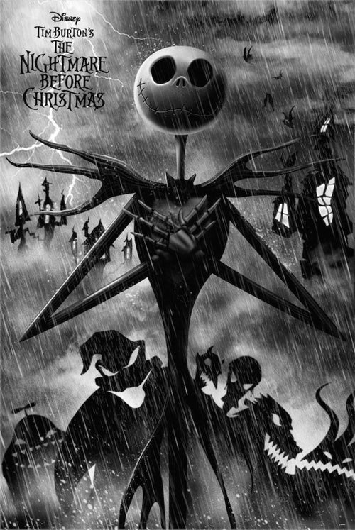 Grupo Erik GPE5352 Disney Nightmare Before Christmas Jack Skellington Poster 61X91,5cm | Yourdecoration.com