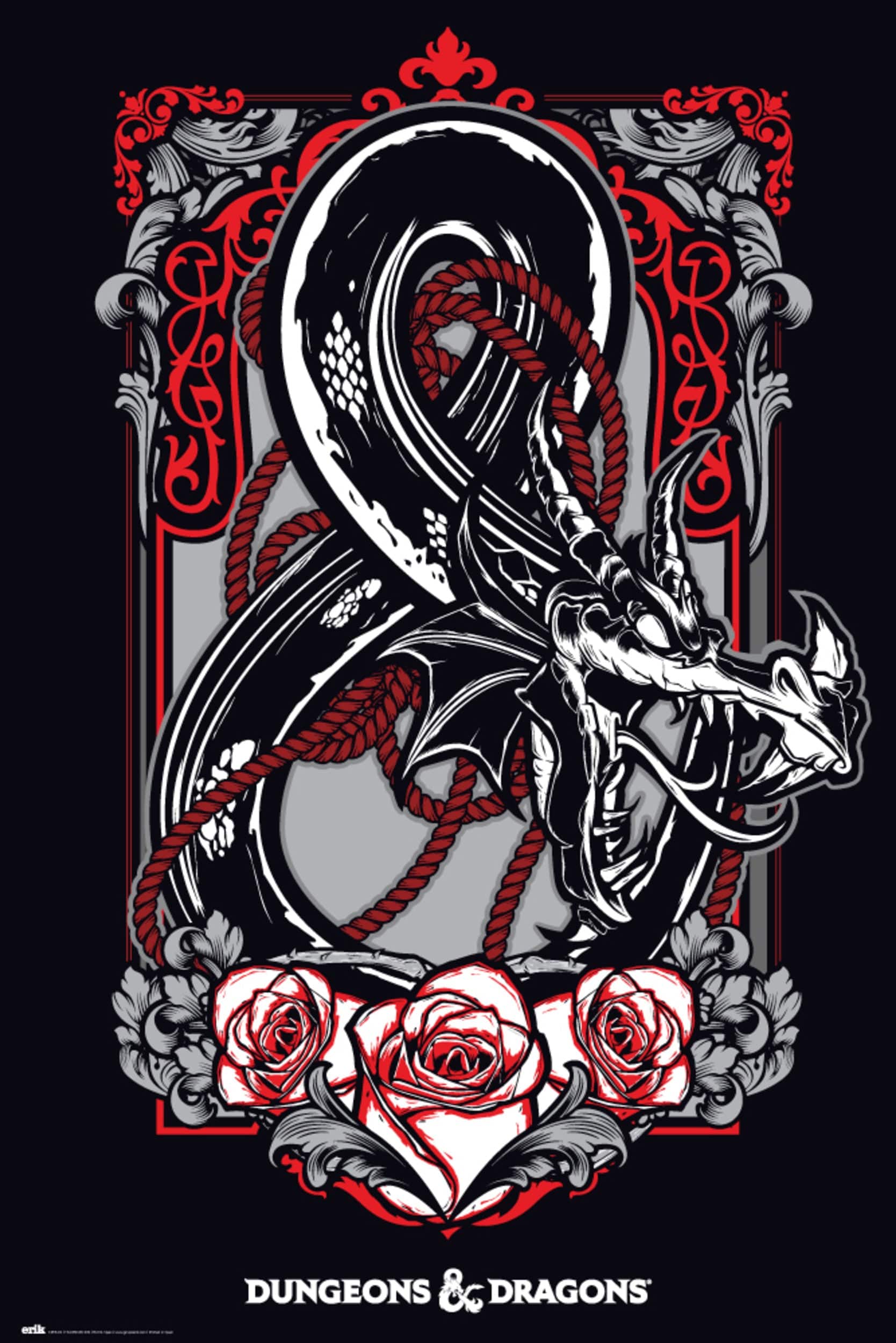 Grupo Erik GPE5412 Dungeons And Dragons Poster 61X91,5cm | Yourdecoration.com
