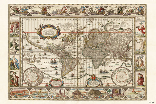 Grupo Erik GPE5452 Ancient World Map Poster 91,5X61cm | Yourdecoration.com
