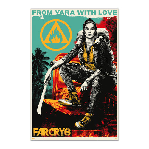 Grupo Erik GPE5498 Far Cry 6 From Yara With Love Poster 61X91,5cm | Yourdecoration.com