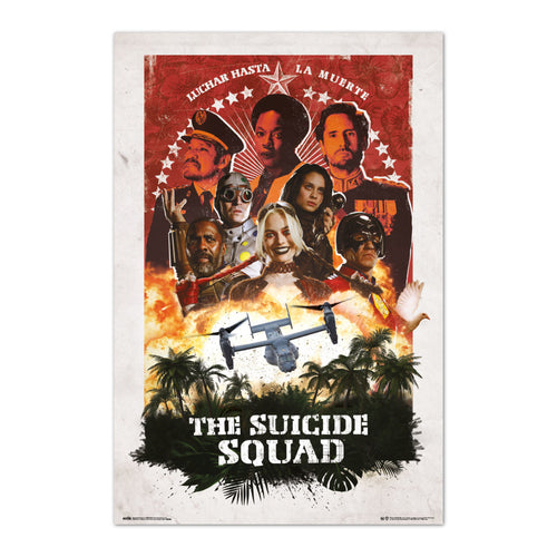 Grupo Erik GPE5518 Dc Comics Suicide Squad Characters Poster 61X91,5cm | Yourdecoration.com