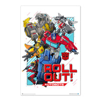 Grupo Erik Gpe5583 Poster Transformers Roll Out | Yourdecoration.com