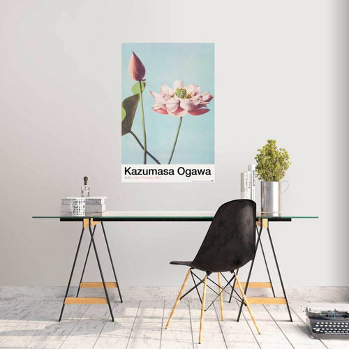 Grupo Erik Gpe5630 Poster Lotus Flowers By K Ogawa Sfeer | Yourdecoration.com
