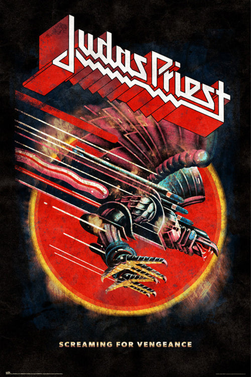 Grupo Erik Gpe5712 Judas Priest Screaming For Vengeance Poster 61x91 5cm | Yourdecoration.com