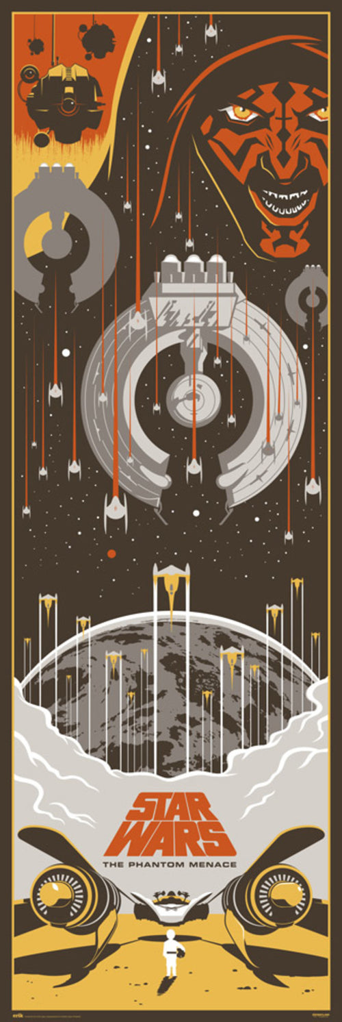 Grupo Erik PPGE8060 Star Wars Episode I Poster 53X158cm | Yourdecoration.com