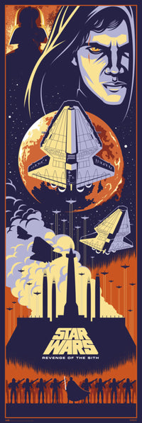 Grupo Erik PPGE8062 Star Wars Episode Iii Poster 53X158cm | Yourdecoration.com