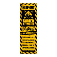 Grupo Erik PPGE8093 Gameration Gaming Caution Poster 53X158cm | Yourdecoration.com