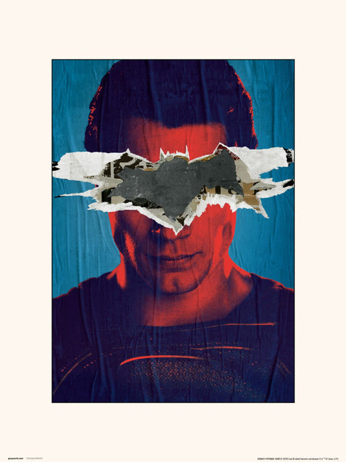 Grupo Erik Dc Batman V Superman Superman Art Print 30x40cm | Yourdecoration.com