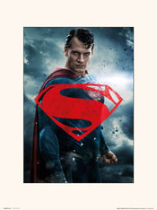 Grupo Erik Dc Batman V Superman Superman Glyph Art Print 30x40cm | Yourdecoration.com
