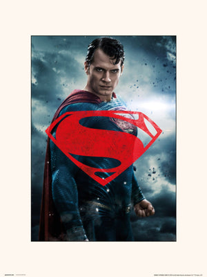 Grupo Erik Dc Batman V Superman Superman Glyph Art Print 30x40cm | Yourdecoration.com