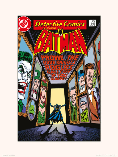 Grupo Erik Dc Detective Comics 566 Art Print 30x40cm | Yourdecoration.com
