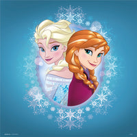 Grupo Erik Disney Frozen Anna En Elsa Art Print 30x30cm | Yourdecoration.com