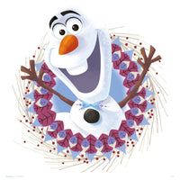 Grupo Erik Disney Frozen Olaf Art Print 30x30cm | Yourdecoration.com