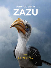 Grupo Erik Disney Lion King Zazu Art Print 30x40cm | Yourdecoration.com