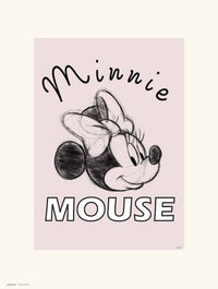 Grupo Erik Disney Minnie Mouse Art Print 30x40cm | Yourdecoration.com