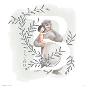 Grupo Erik Disney The Jungle Book Art Print 30x30cm | Yourdecoration.com