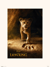 Grupo Erik Disney The Lion King Simba Real Action Art Print 30x40cm | Yourdecoration.com