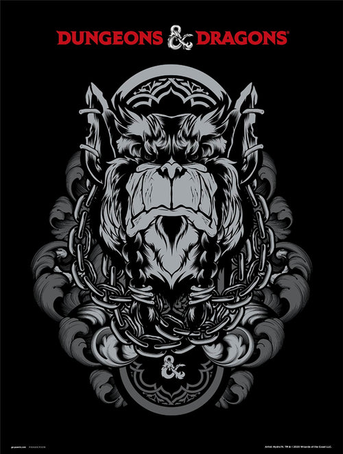 Grupo Erik Dungeons And Dragons Bugbear Art Print 30x40cm | Yourdecoration.com