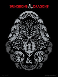 Grupo Erik Dungeons And Dragons Yuanti Art Print 30x40cm | Yourdecoration.com