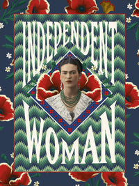 Grupo Erik Frida Kahlo Independent Woman Art Print 30x40cm | Yourdecoration.com
