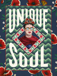 Grupo Erik Frida Kahlo Unique Soul Art Print 30x40cm | Yourdecoration.com